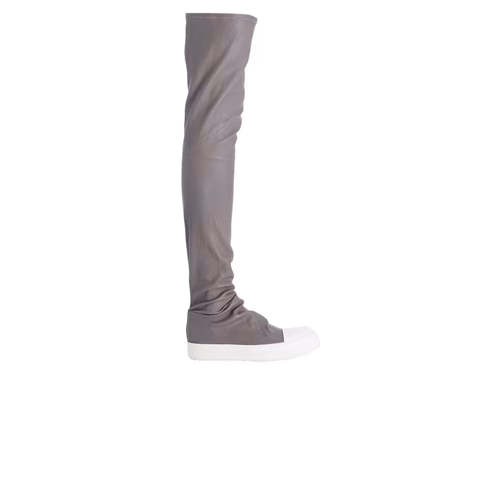 Rick Owens Fogachine Knee High Stocking Sneaker Dust