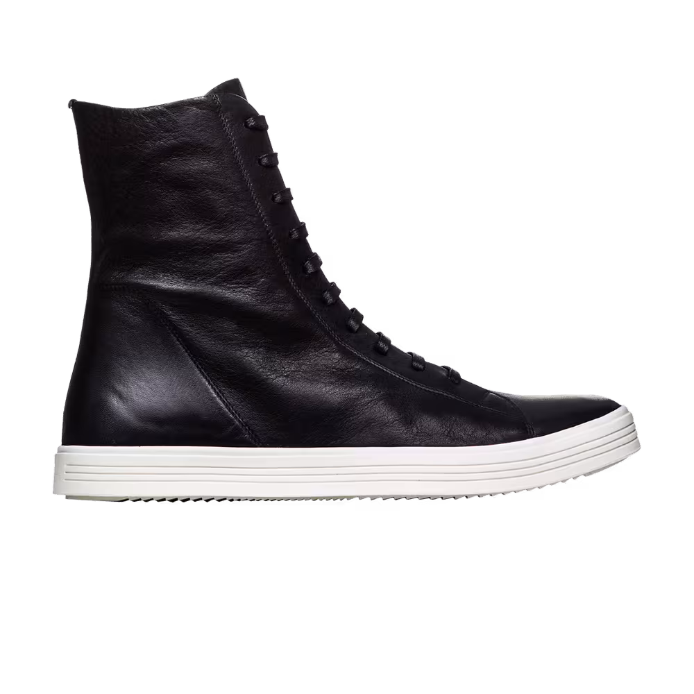 Rick Owens FW17 Glitter Mastodon Black Leather