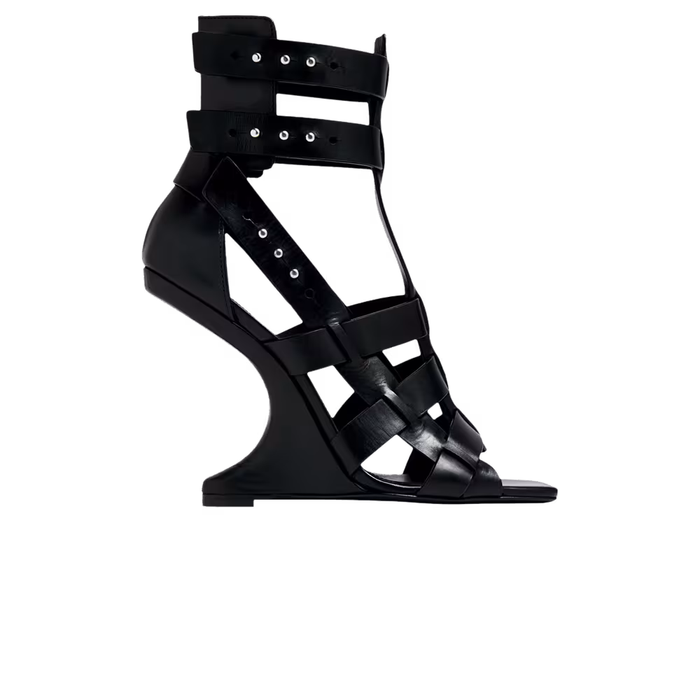Rick Owens Women's Cantilever 11 Spartan Sandal Black