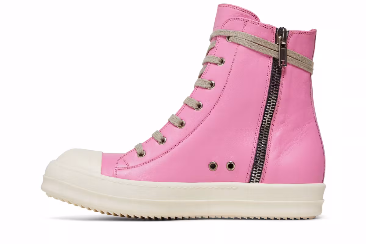 Rick Owens Phlegethon High Pink Milk, view 4