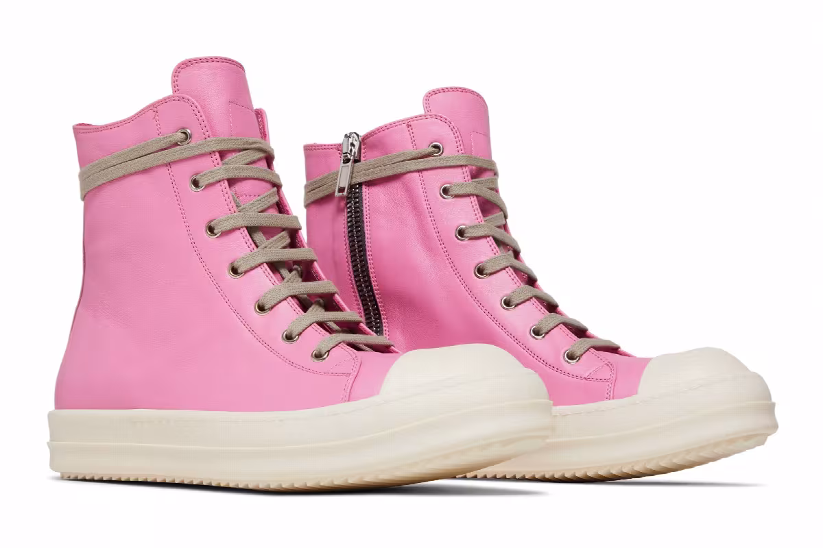 Rick Owens Phlegethon High Pink Milk, view 9