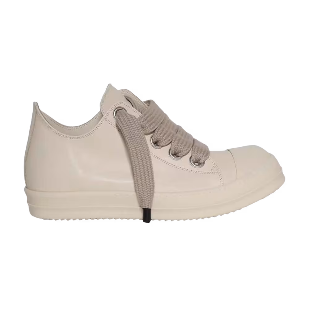 Rick Owens Jumbolace Low Sneaker Milk