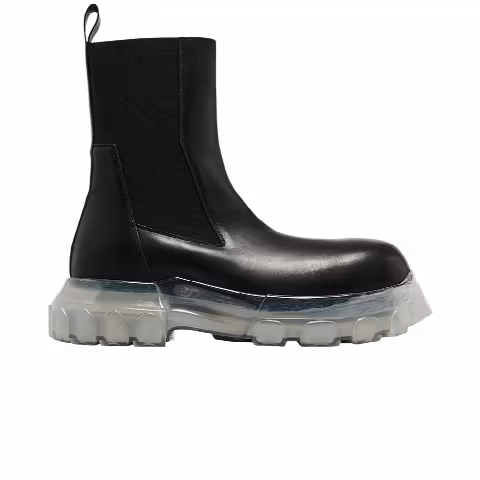 Rick Owens Beatle Bozo Tractor 'Black Clear'