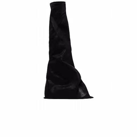 Rick Owens Wmns Hollywood DRKSHDW Fetish Denim Boot 'Black Milk'