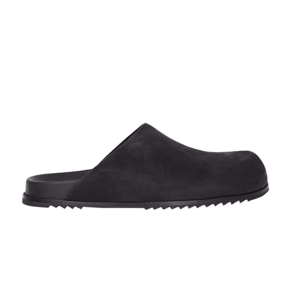 Rick Owens Granola Mule Black
