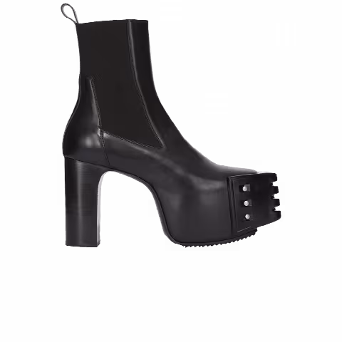 Rick Owens Wmns Grilled Platform Boot 'Black'