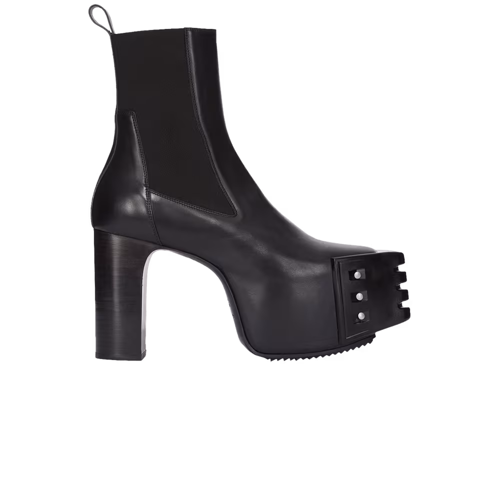 Rick Owens Women's Grilled Platform Boot Black