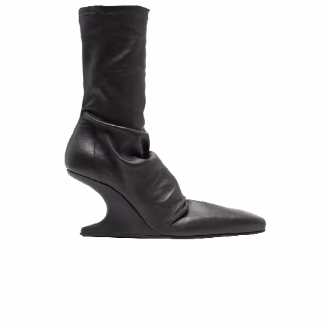 Rick Owens Wmns Porterville 85mm Cantilever 8 Sock Boot 'Black'