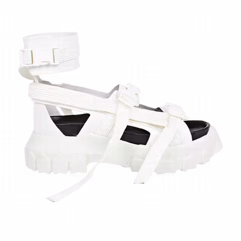 Rick Owens Wmns Hiking Sandal 'Chalk White'