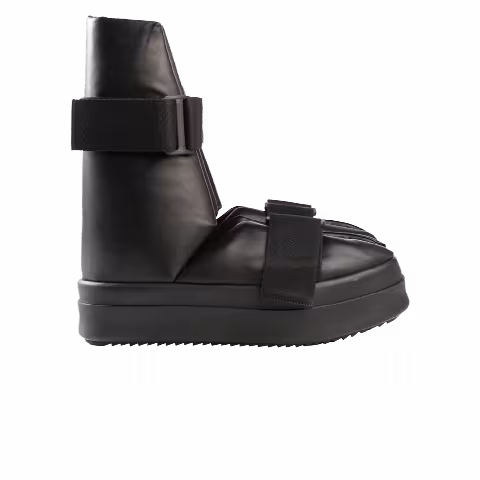 Rick Owens Hollywood Runway Splint Sandal 'Black Wax'
