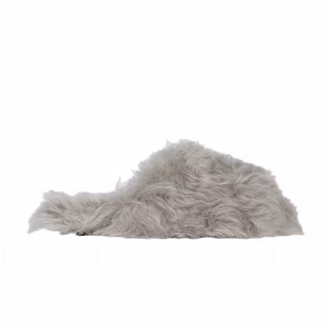 Rick Owens Wmns Porterville Slide 'Pearl Toscana Shearling'
