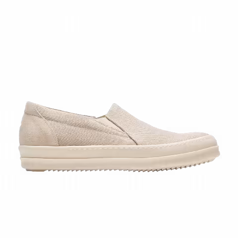 Rick Owens Temple Penta Boat Sneaks 'Natural Milk'