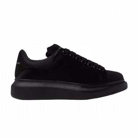 Alexander McQueen Wmns Oversized Sneaker 'Black Satin'