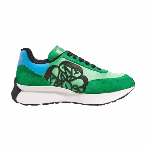 Alexander McQueen Runner Sneaker 'New Lux Satin - Green'