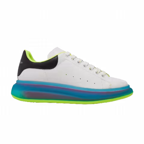Alexander McQueen Oversized Sneaker 'Transparent Sole - White Iridescent'