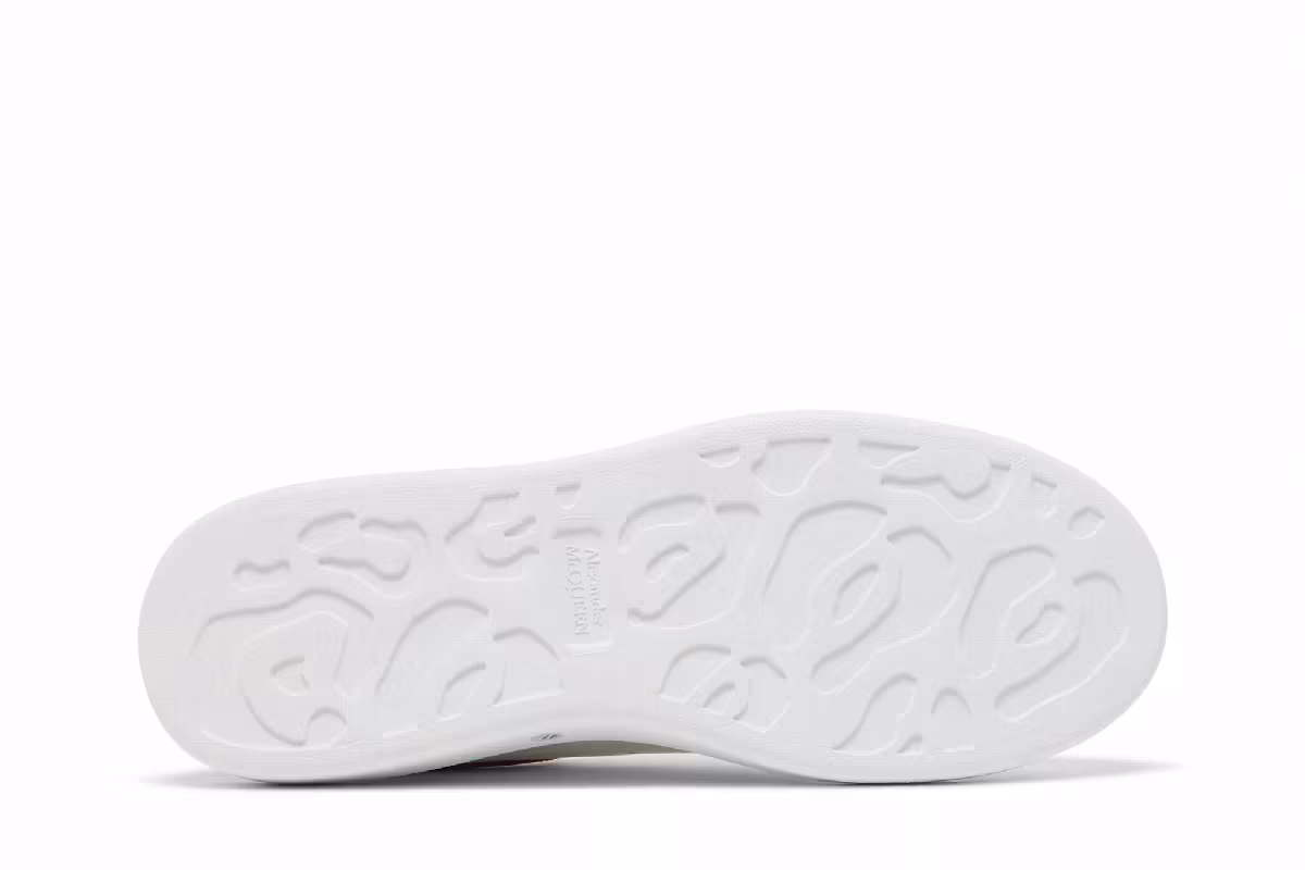 Alexander McQueen Oversized Sneaker White Lust Red, view 5
