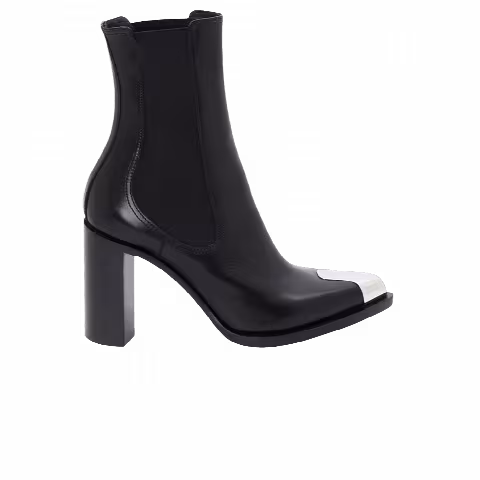 Alexander McQueen Wmns Punk Chelsea Boot 'Black'