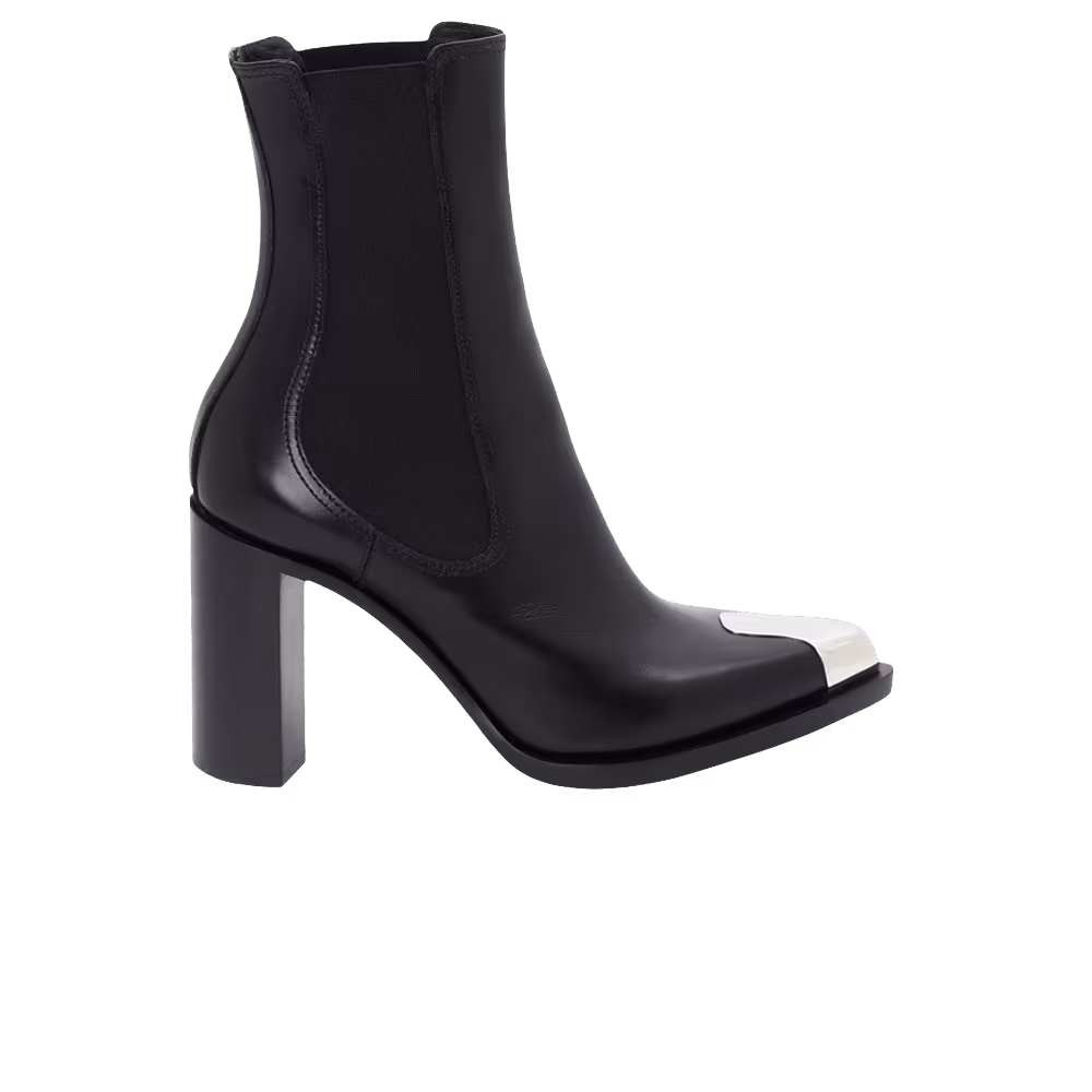 Alexander McQueen Women's Punk Chelsea Boot Black