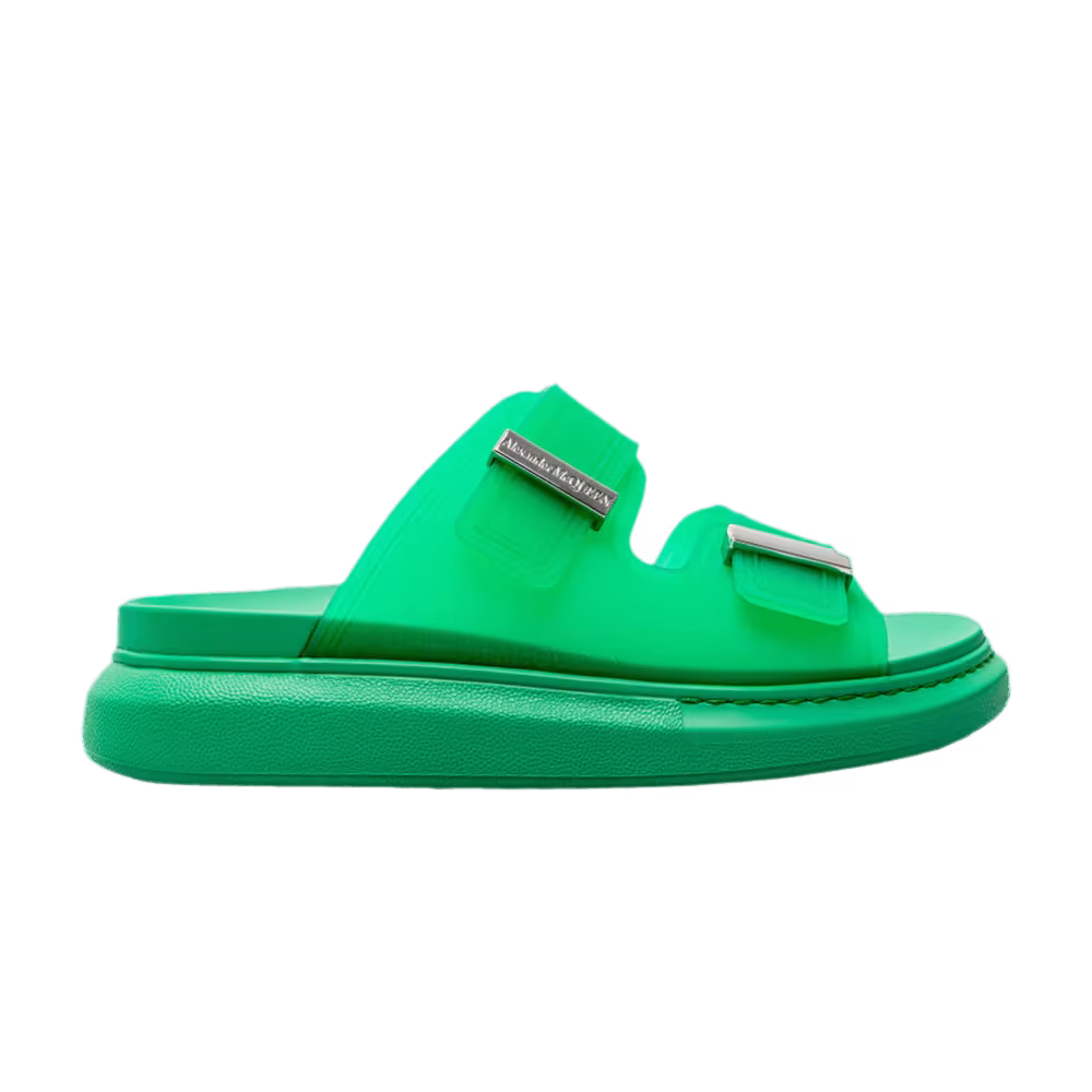 Alexander McQueen Hybrid Slide Bright Green