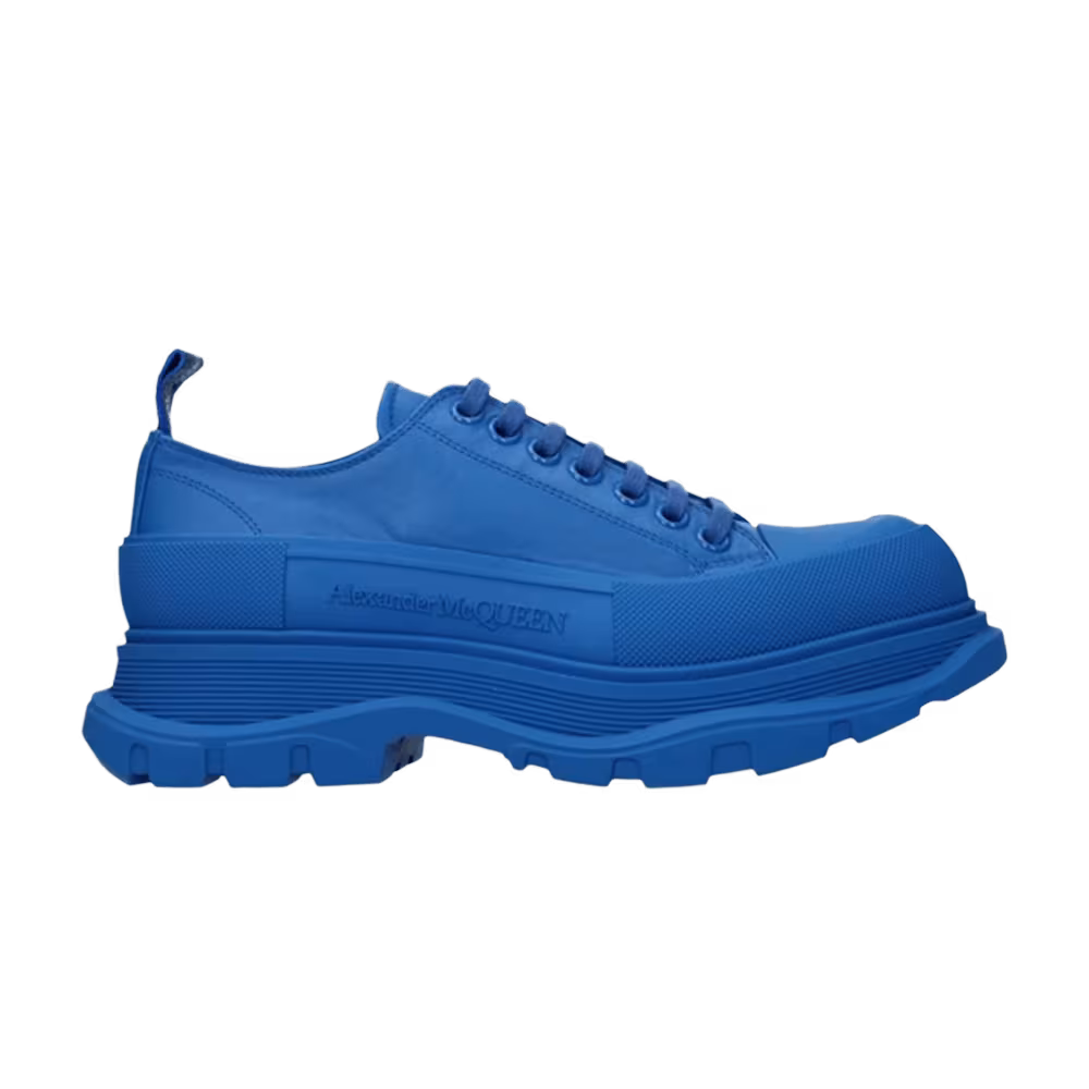 Alexander McQueen Tread Slick Lace-Up Lake Blue