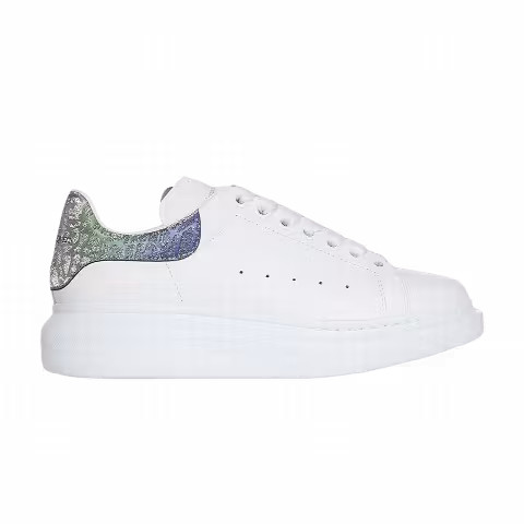 Alexander McQueen Wmns Oversized Sneaker 'White Opalescent'