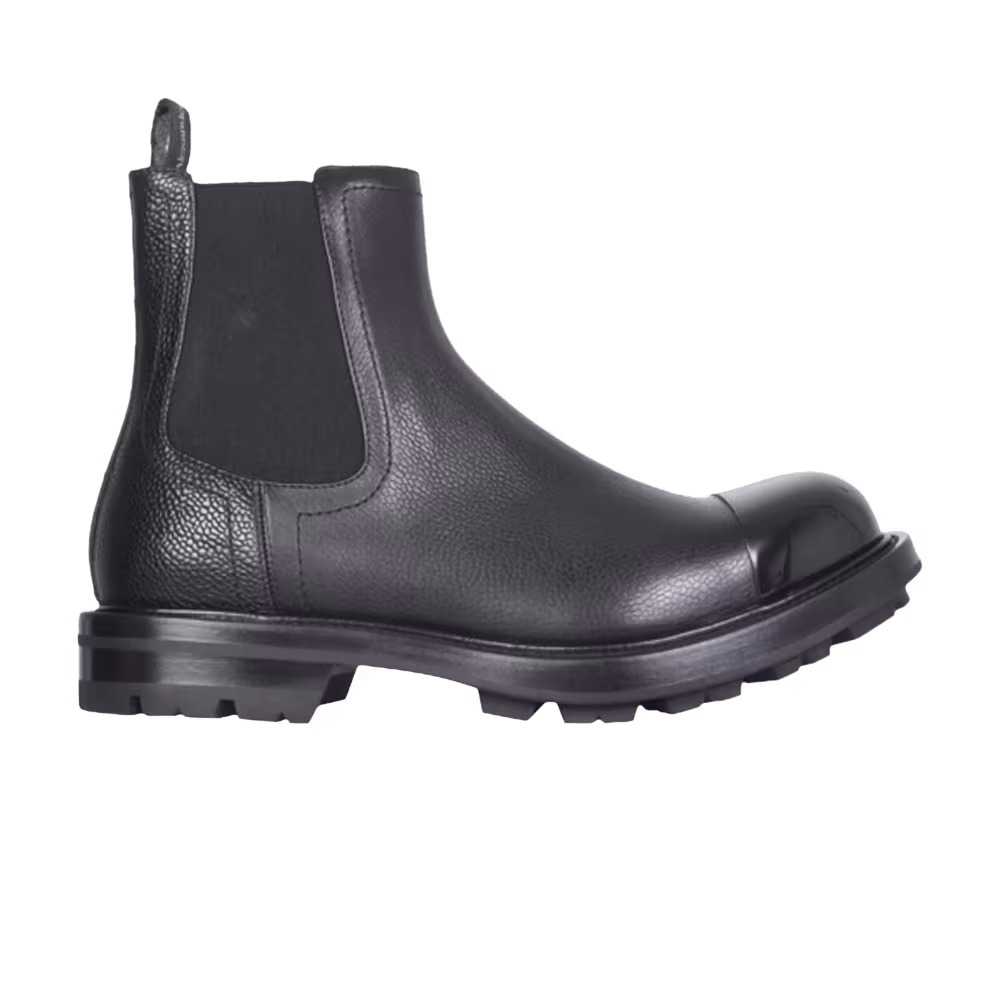 Alexander McQueen Worker Chelsea Boot Black