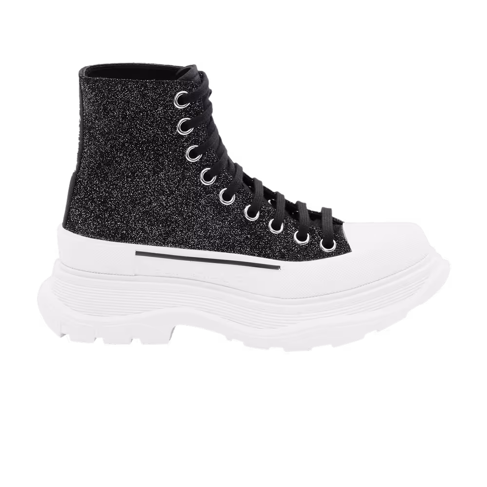 Alexander McQueen Women's Tread Slick Boot Galaxy Black
