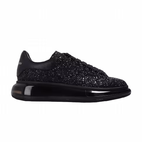 Alexander McQueen Oversized Sneaker 'Black Glitter'