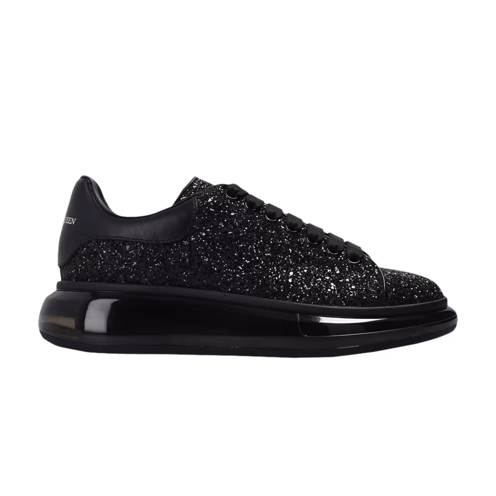 Alexander McQueen Oversized Sneaker Black Glitter