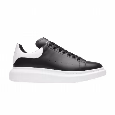 Alexander McQueen Wmns Oversized Sneaker 'Black White' 2019