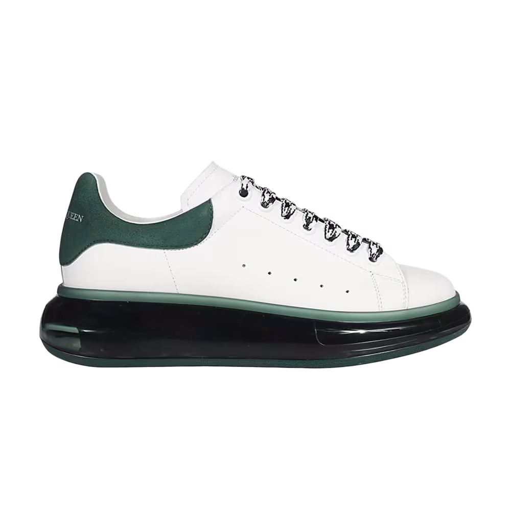Alexander McQueen Oversized Sneaker White Bottle Green