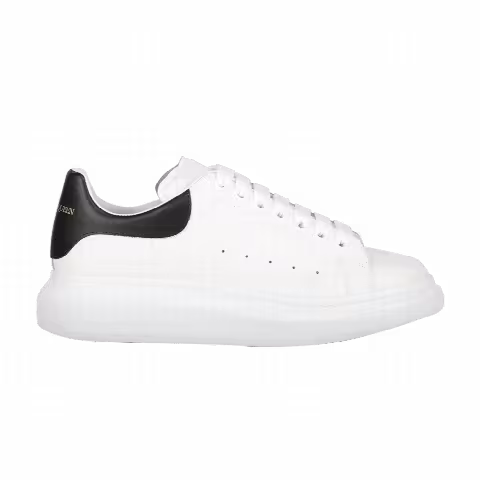 Alexander McQueen Wmns Oversized Sneaker 'White Black'