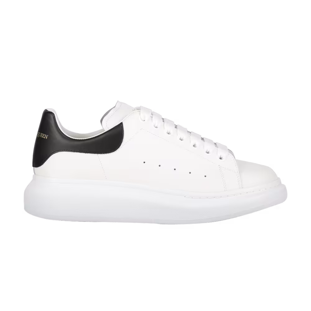 Alexander McQueen Women's Oversized Sneaker White Black