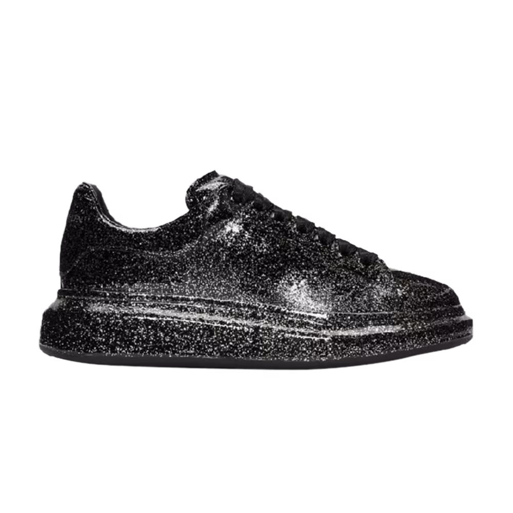 Alexander McQueen Oversized Sneaker Black Glitter