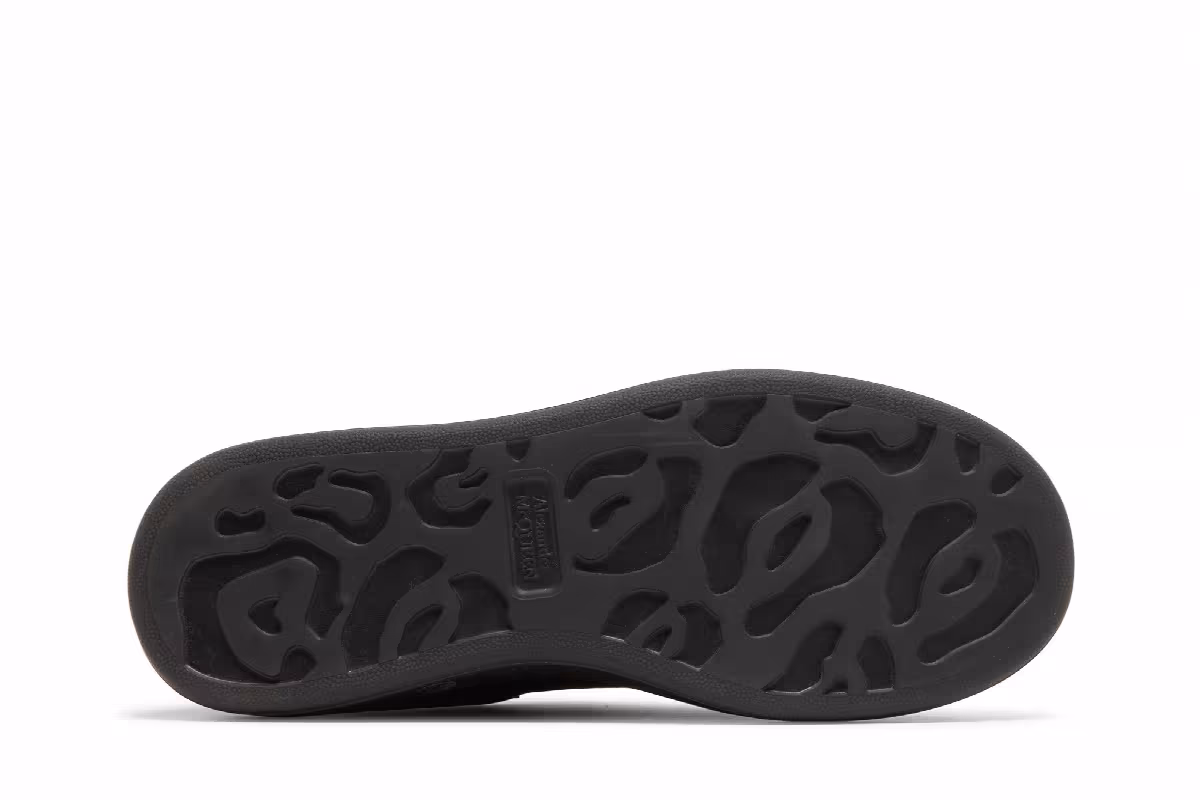 Alexander McQueen Oversized Sneaker Black Suede, view 5