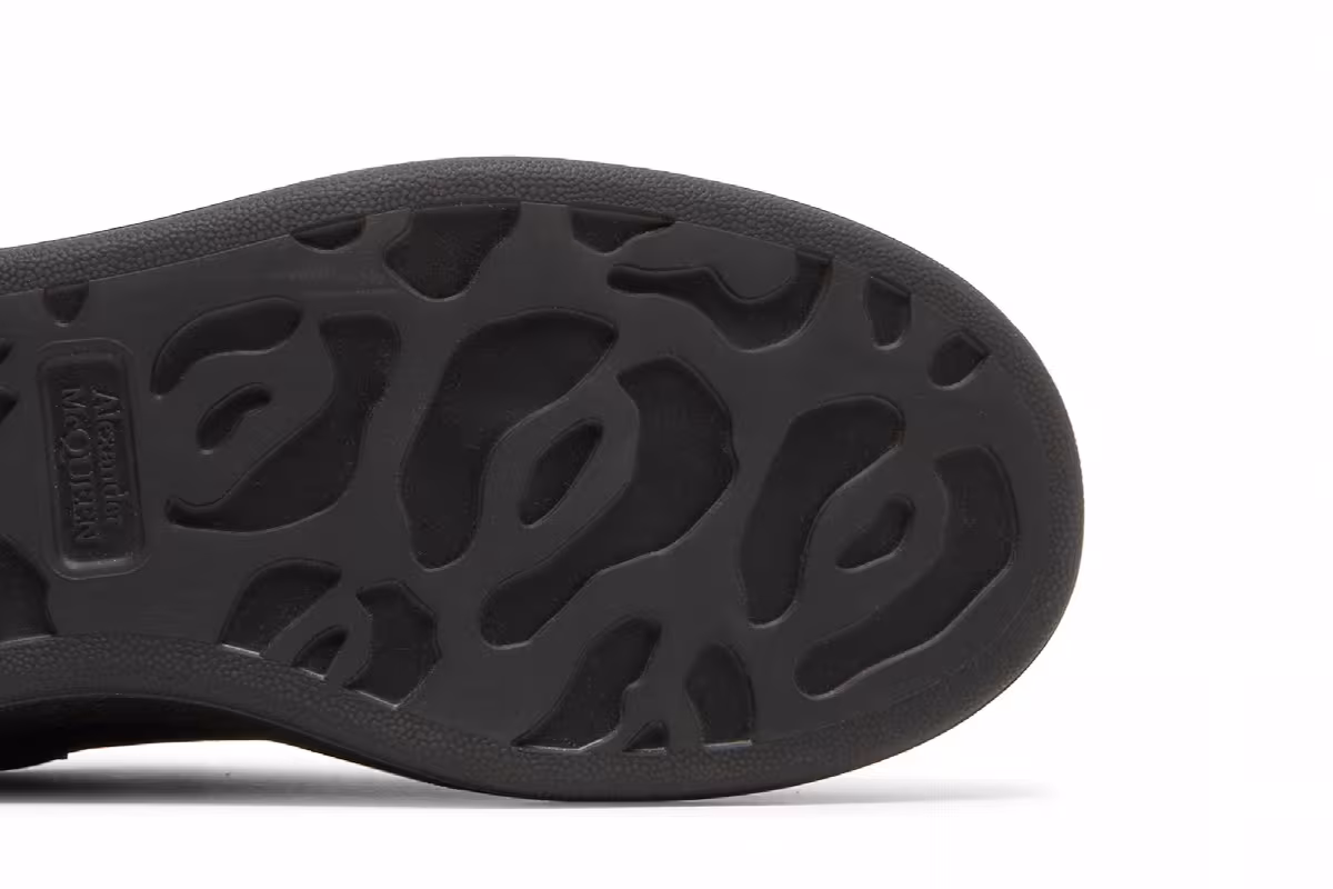 Alexander McQueen Oversized Sneaker Black Suede, view 6