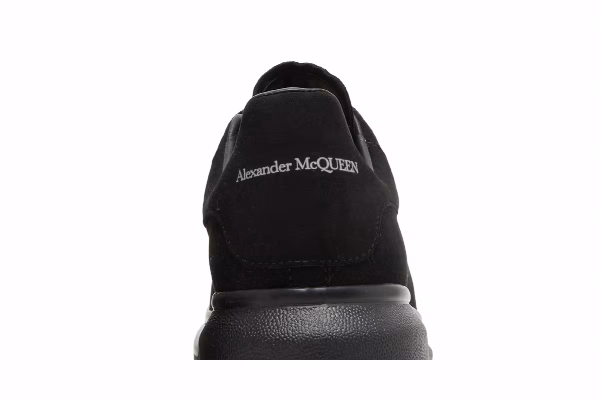 Alexander McQueen Oversized Sneaker Black Suede, view 8