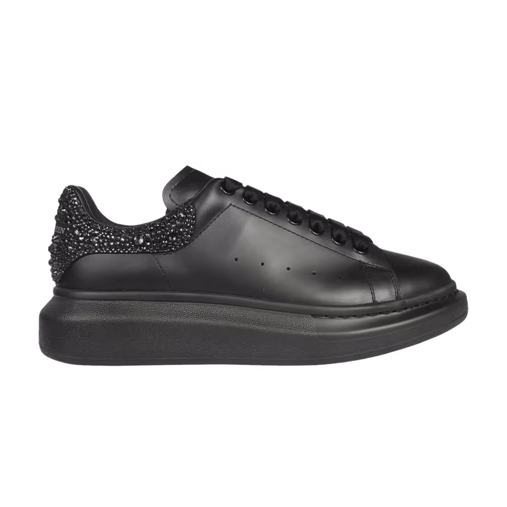Alexander McQueen Oversized Sneaker Black Crystal