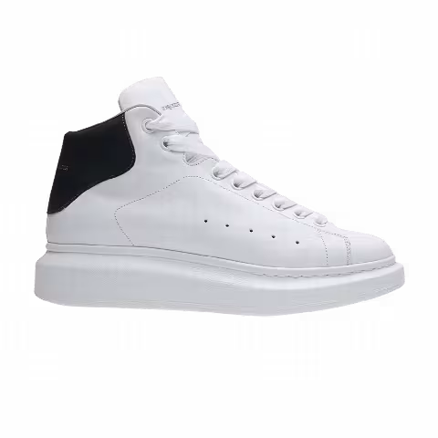Alexander McQueen Oversized Sole Mid 'White Black'