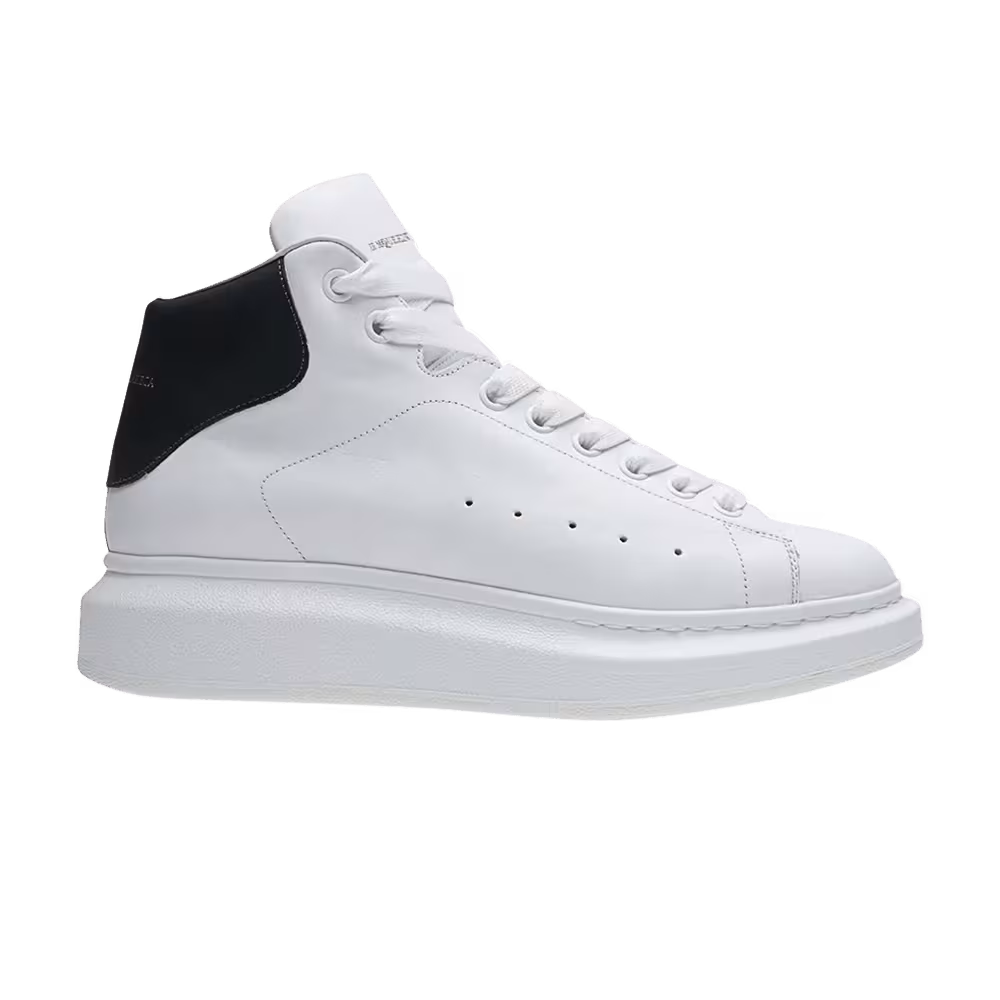 Alexander McQueen Oversized Sole Mid White Black
