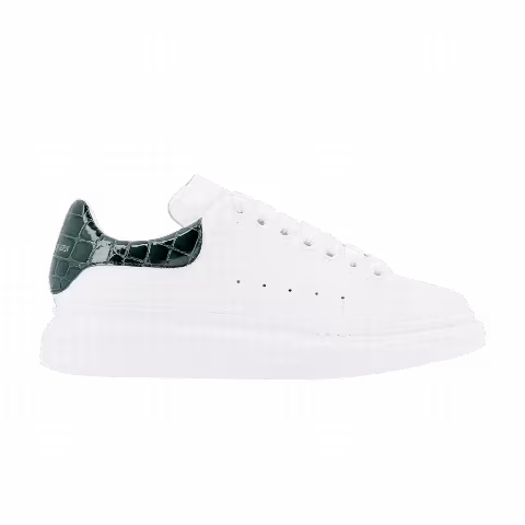 Alexander McQueen Wmns Oversized Sneaker 'White Green'