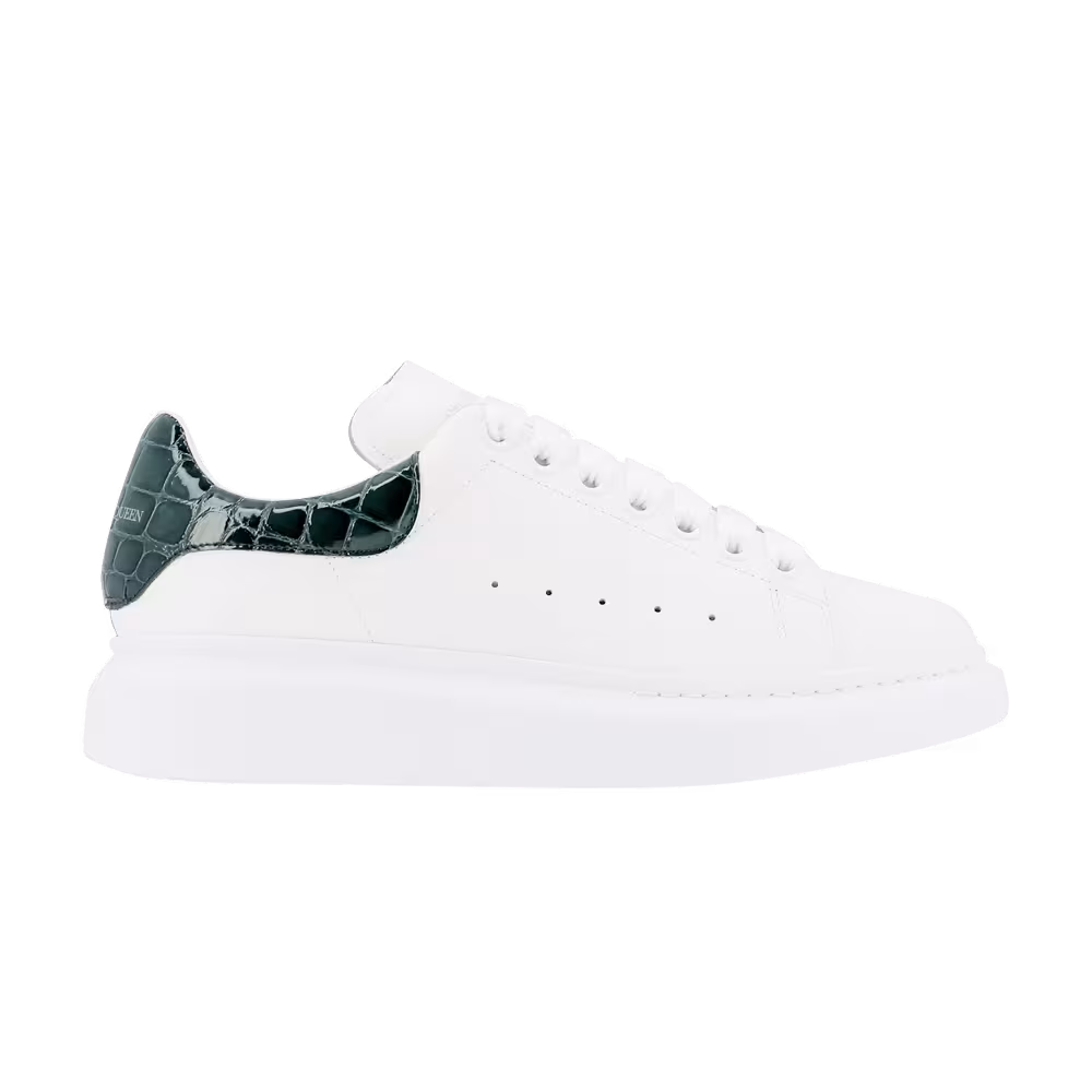 Alexander McQueen Women's Oversized Sneaker White Green