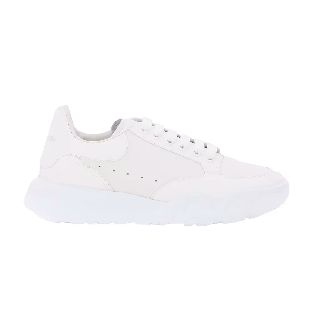 Alexander McQueen Oversized Court Trainer White