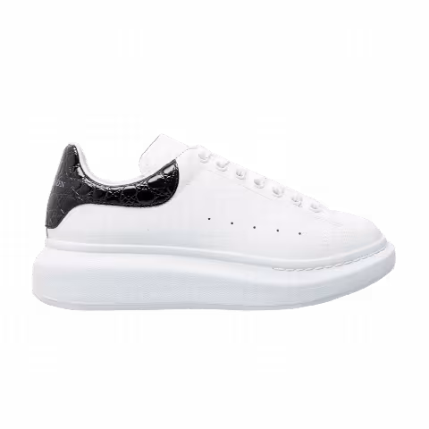Alexander McQueen Wmns Oversized Sneaker 'White Black'