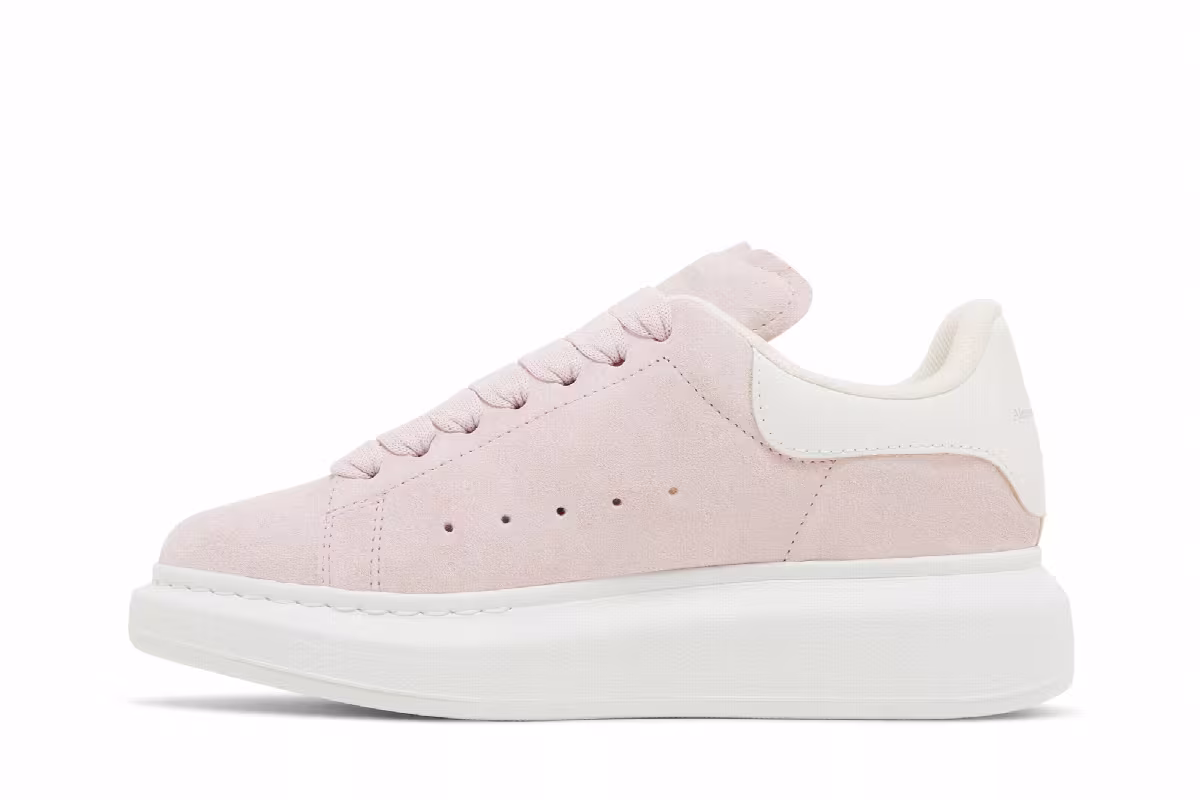 Alexander McQueen Women's Oversized Sneaker Light Pink, view 4
