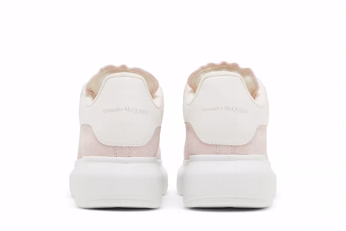 Alexander McQueen Women's Oversized Sneaker Light Pink, view 7