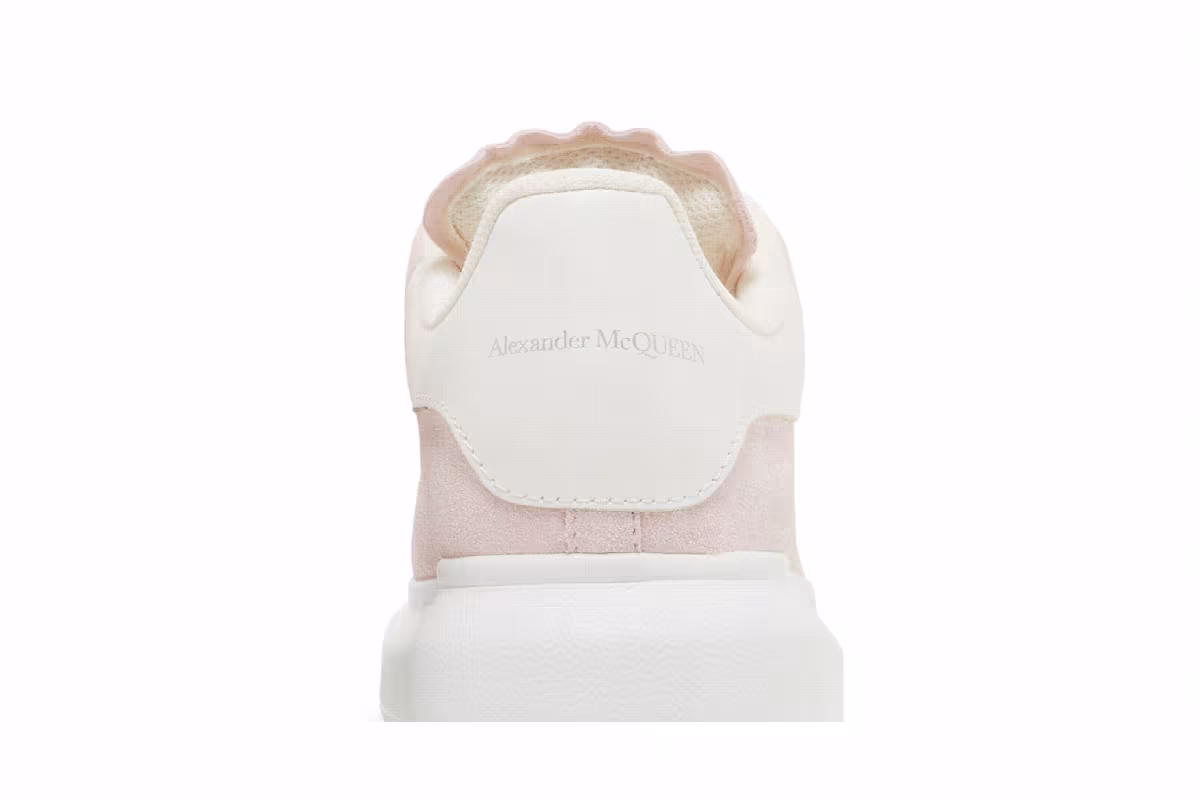 Alexander McQueen Women's Oversized Sneaker Light Pink, view 8
