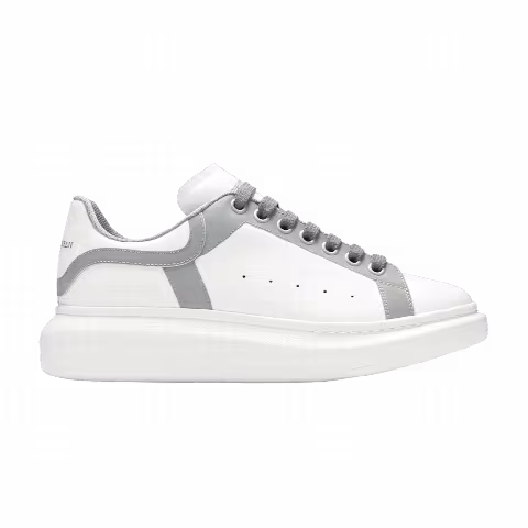 Alexander McQueen Oversized Sneaker 'White Silver'