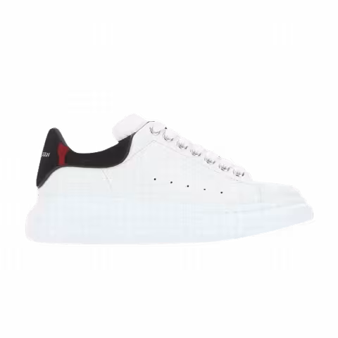 Alexander McQueen Wmns Oversized Sneaker 'White Printed Calfhair'