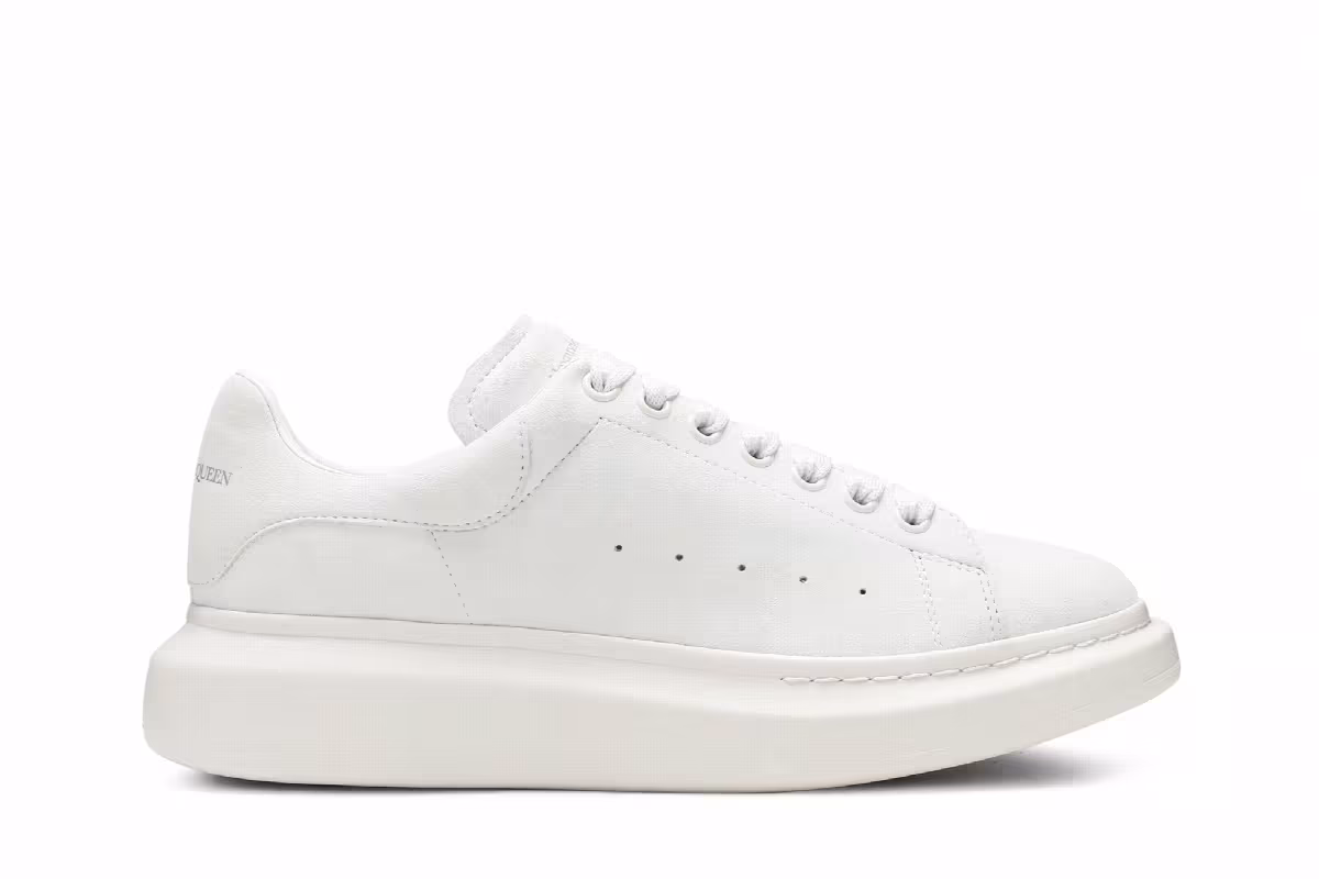 Alexander McQueen Oversized Sneaker White, view 2
